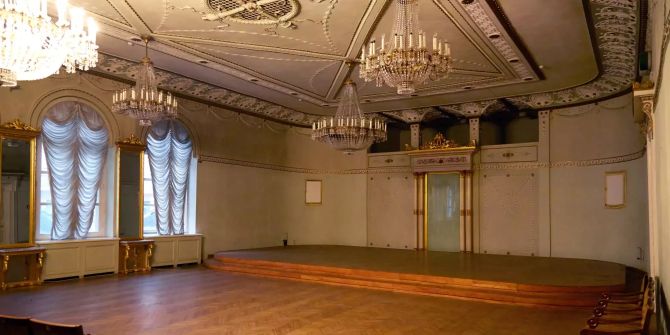 Der Wagnersaal in Riga.