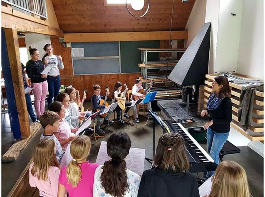 Chorweekend des Kinder- und Jugendchor der Musikschule in Flawil - zvg Gemeinde Flawil