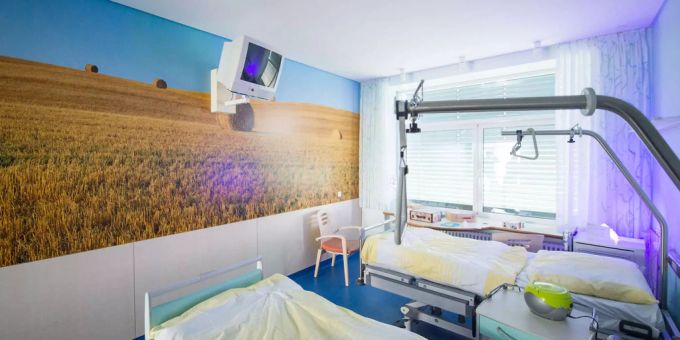 Krankenzimmer in einem Spital - Keystone Krankenzimmer in einem Spital - Keystone