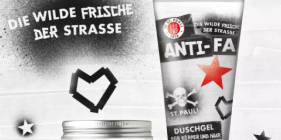 Das Duschmittel «Anti-Fa» aus der Marketing-Abteilung des FC St. Pauli.