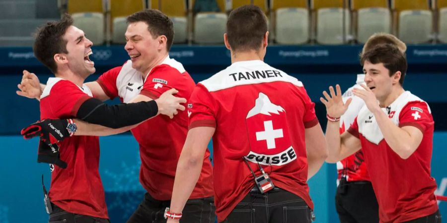 Bronze! Peter de Cruz, Claudio Pätz, Valentin Tanner und Benoit Schwarz besiegen Kanada im kleinen Final.