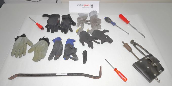 Glarus: Mutmasslicher Einbrecher verhaftet Glarus: Mutmasslicher Einbrecher verhaftet