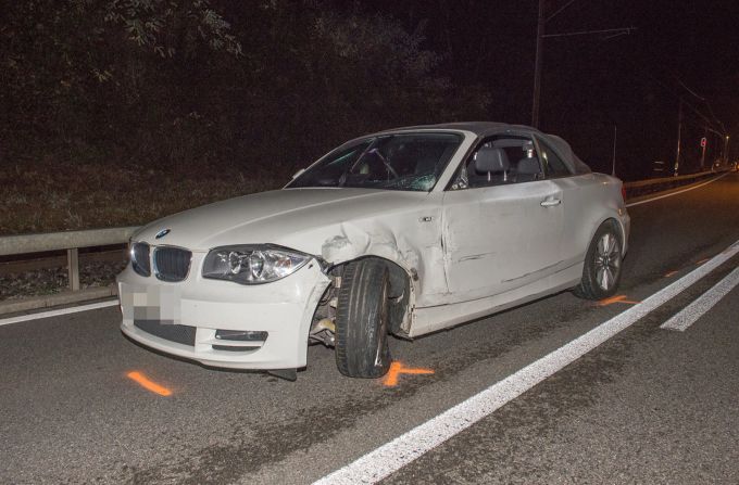 Die Beifahrerin im weissen Auto wurde leicht verletzt. Thurgau
