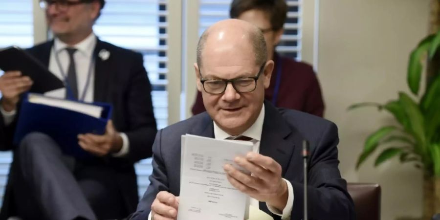 Bundesfinanzminister Olaf Scholz (SPD)