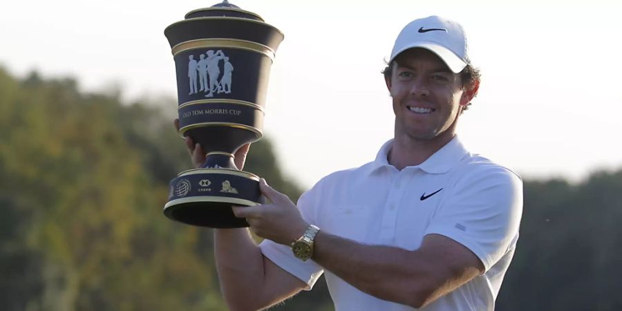 Rory McIlroy liess sich im Fernen Osten als Sieger feiern