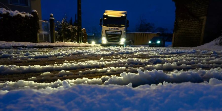 Schnee Frankreich