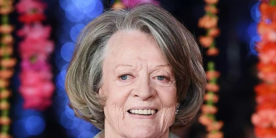 «Downton Abbey» und «Harry Potter»: Maggie Smith wird 85. Foto: Andy Rain/epa/dpa