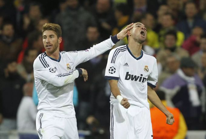 Ehemaliges Abwehr-Duo bei Real Madrid: Sergio Ramos (l.) und Pepe. Sergio Ramos Pepe