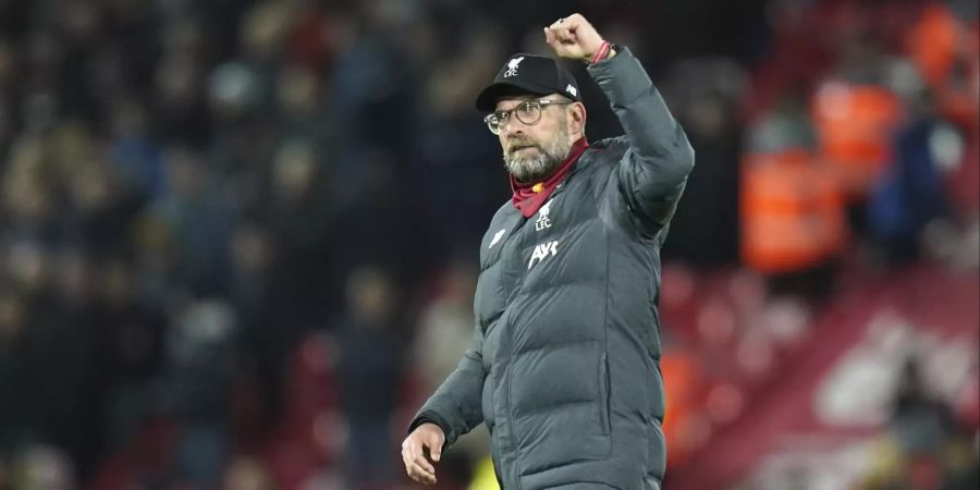 Jürgen Klopp könnte mit seiner Mannschaft schon neun Spiele vor Saisonende den Titel holen.