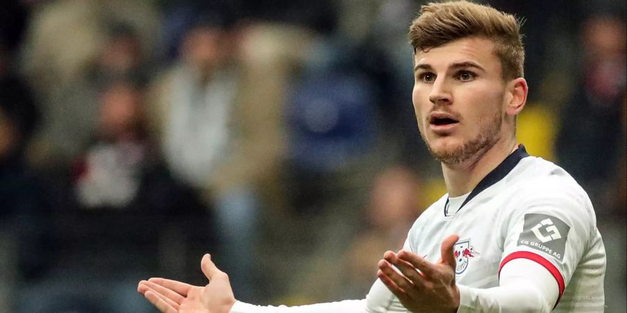 Leipzigs Timo Werner steht im Fokus des FC Liverpool.