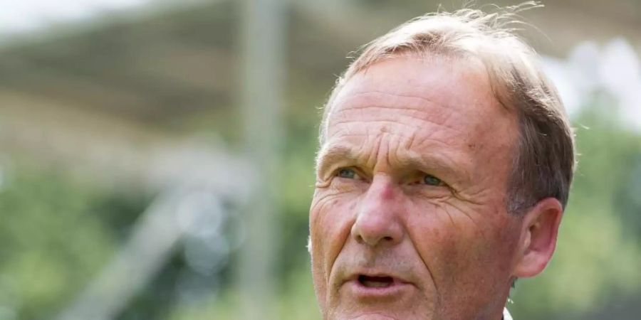 Verteidigt Reisen von Borussia Dortmund zu Spielen bei autoritären Regimen: Dortmunds Geschäftsführer Hans-Joachim Watzke. Foto: picture alliance / dpa