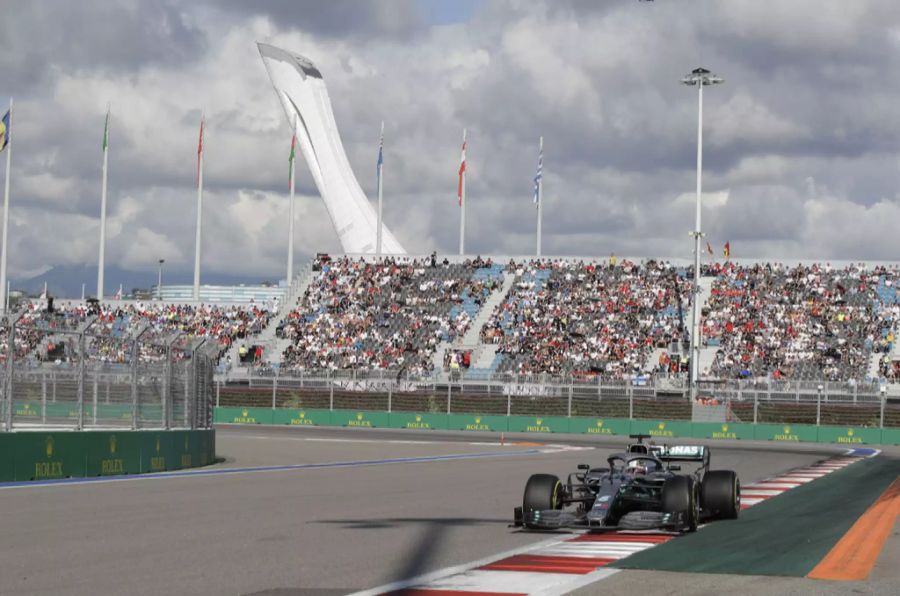 ... und das Sochi Autodrom, Austragungsort des Russland-GP.