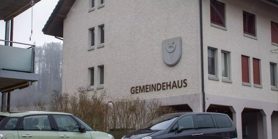 Die Gemeindeverwaltung in Teufenthal.