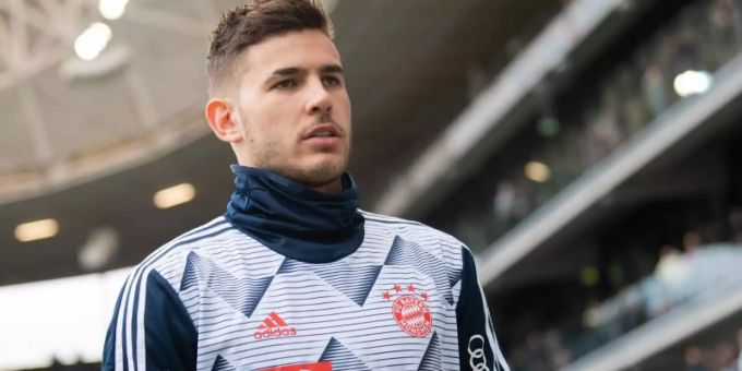 Glaubt nicht an ein reguläres Ende der Fussball-Königsklasse: Bayerns Lucas Hernandez. Foto: Tom Weller/dpa Glaubt nicht an ein reguläres Ende der Fussball-Königsklasse: Bayerns Lucas Hernandez. Foto: Tom Weller/dpa