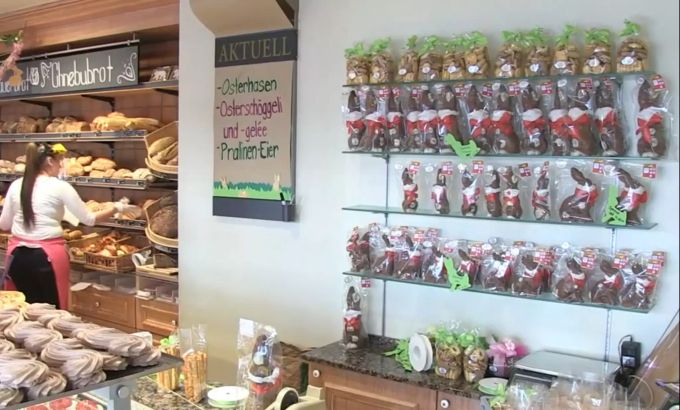 Die Bäckerei Bohnenblust am Breitenrainplatz in Bern. Coronavirus Bohnenblust