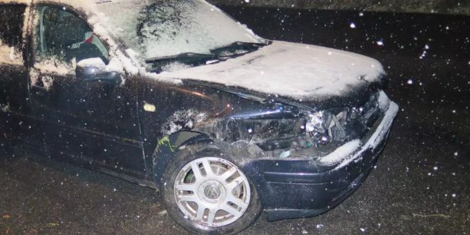 Bei der Kollision wurde niemand verletzt. Kollision