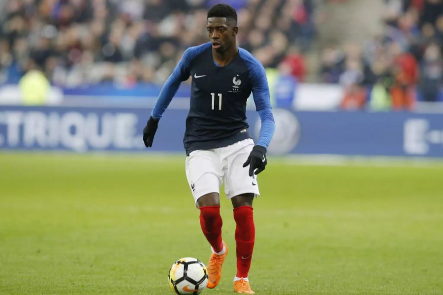 Dembélé ist 21-facher französischer Nationalspieler.