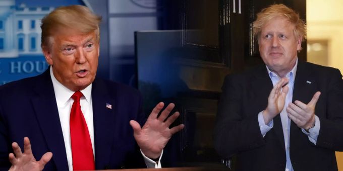 Corona-Drama - Trump will Johnson mit nicht zugelassenen Medis helfen