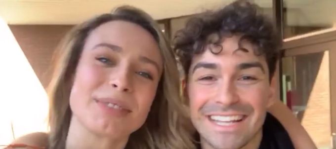 Videobotschaft von Loiza und Andrzej an die «Let's Dance»-Fans. «Let's Dance»
