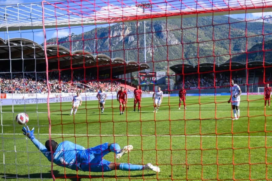 Am letzten Wochenende erzielte Balotelli bei der 1:3-Niederlage gegen Winterthur seinen ersten Treffer für Sion.