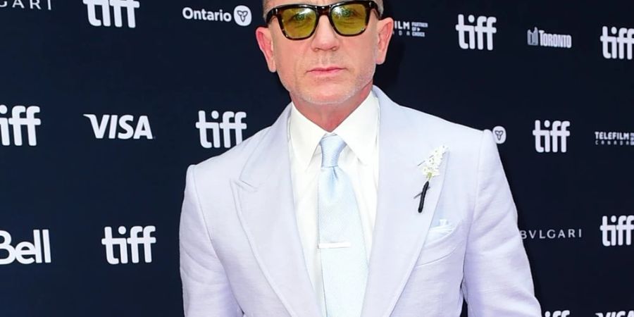 Hauptdarsteller Daniel Craig bei der Weltpremiere von «Glass Onion: A Knives Out Mystery» auf dem Toronto International Film Festival.