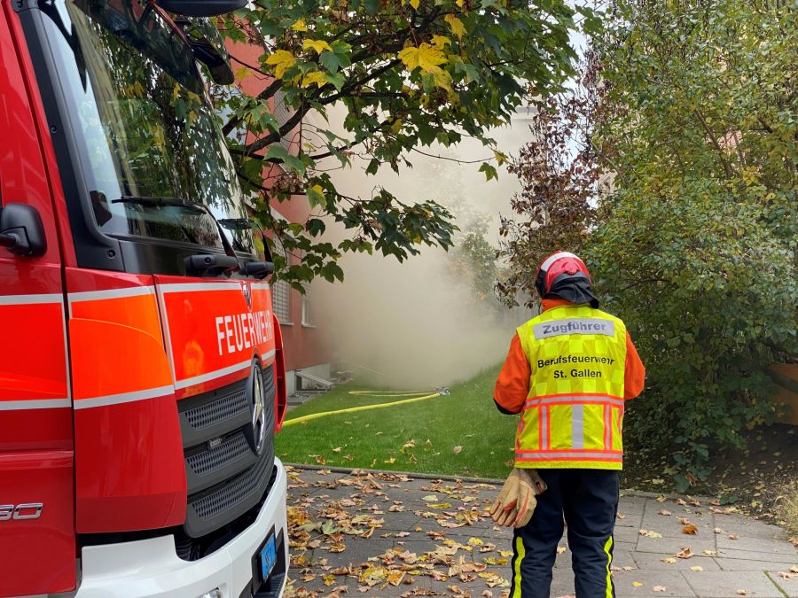 Durch den Brand enstand ein Sachschaden