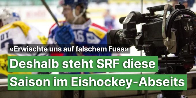 TV-Rechte - Deshalb steht SRF diese Saison im Eishockey-Abseits TV-Rechte - Deshalb steht SRF diese Saison im Eishockey-Abseits