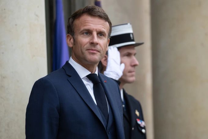 Der französische Präsident, Emmanuel Macron. macron