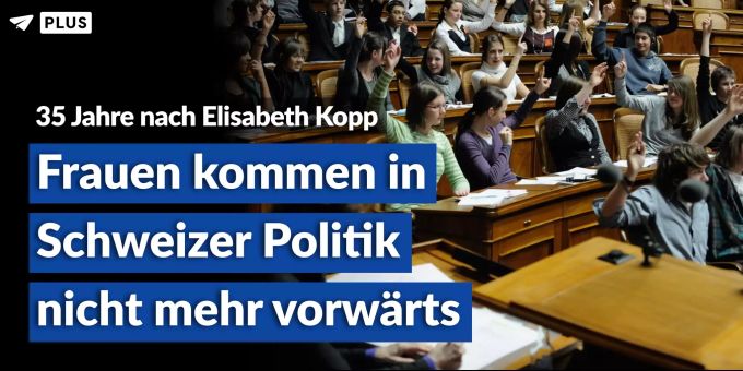 Schweizer Politik - So hat sich der Frauenanteil verändert Schweizer Politik - So hat sich der Frauenanteil verändert