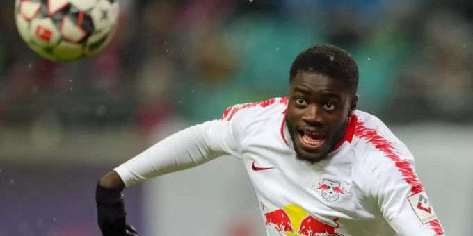 Nach langer Verletzung hat Leipzigs Dayot Upamecano wieder das Training aufgenommen. Foto: Jan Woitas RB Leipzig