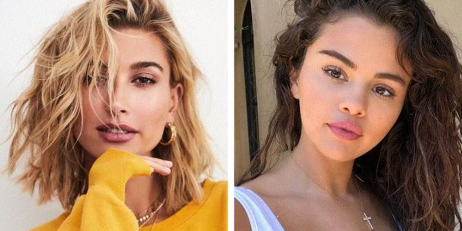 Hailey Bieber Selena Gomez