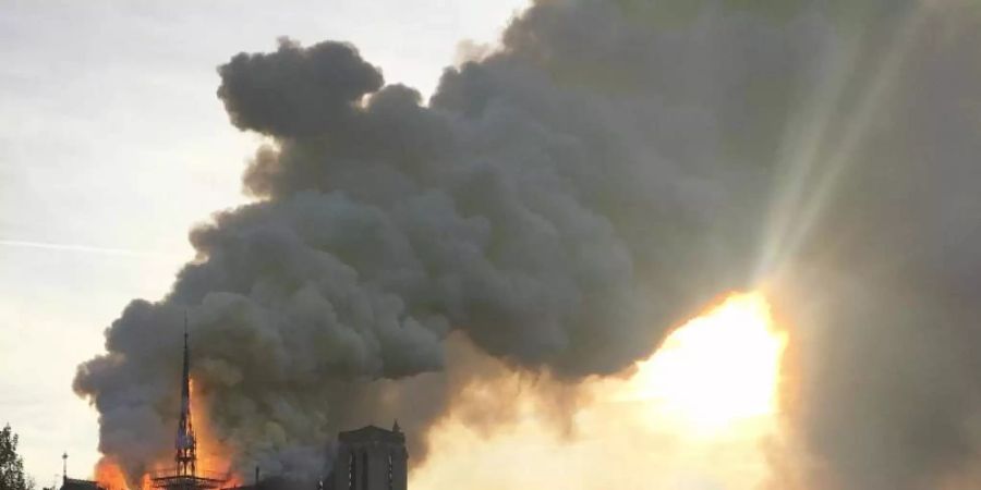 Helfer konnten einige Schätze unermesslichen Wertes nach dem verheerenden Brand in Sicherheit bringen. Foto: Oleg Cetinic/AP