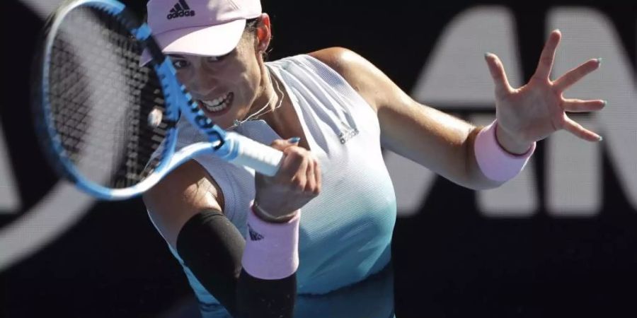 Garbiñe Muguruza hat das Finale in Monterrey gewonnen. Foto: Mark Schiefelbein/AP/dpa