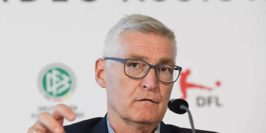 Fröhlich bei einem Medienkonferenz
