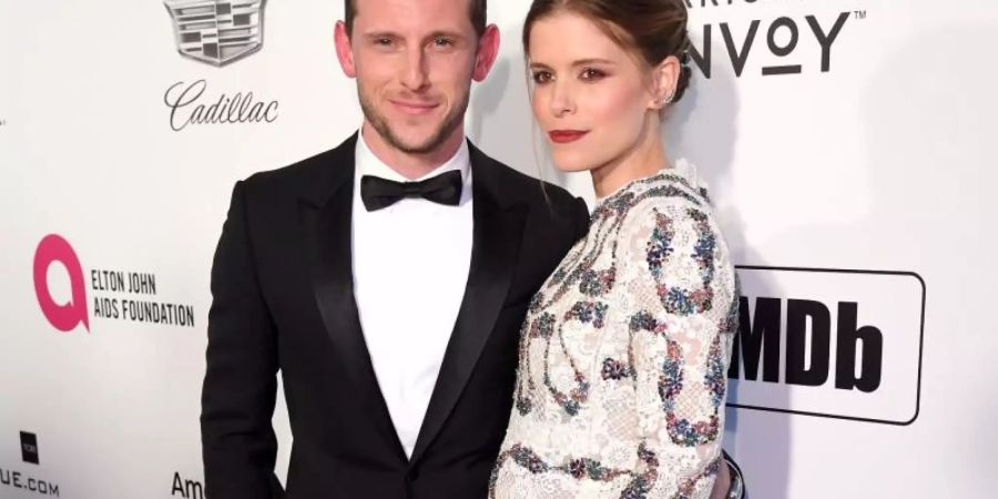 Kate Mara und Jamie Bell erwarten ein Baby. Foto: Pa/PA Wire