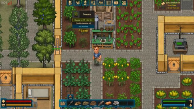 In der «Fallout Alternative» CryoFall kann man Landwirtschaft betreiben. Fallout