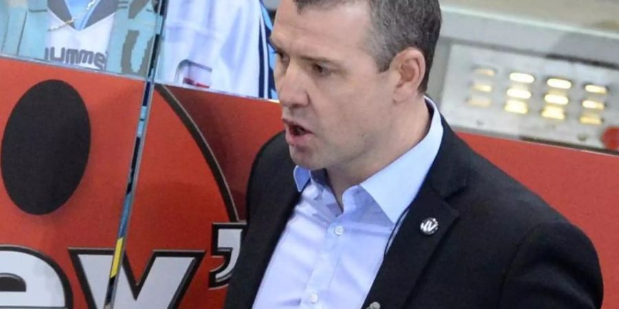 Serge Aubin soll angeblich Trainer der Eisbären Berlin werden. Foto: Daniel Bockwoldt/dpa