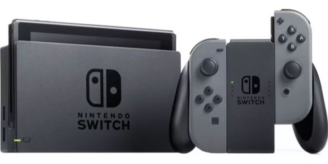 Die Nintendo Switch.