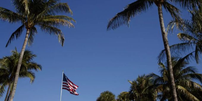 Trumps Feriendomizil Mar-a-Lago befindet sich in Florida. Mar-a-Lago Forida
