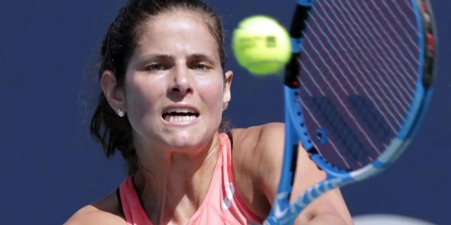 Für Julia Görges ist das Turnier in Charleston bereits beendet. Foto: Lynne Sladky/AP