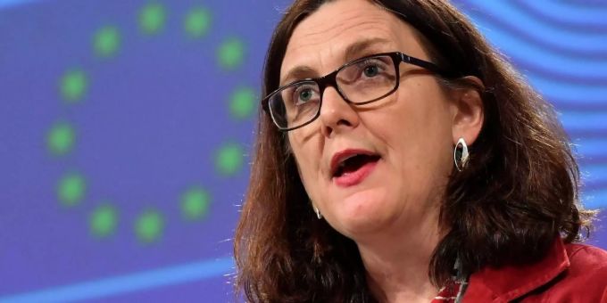 EU-Handelskommissarin Malmström EU-Handelskommissarin Malmström