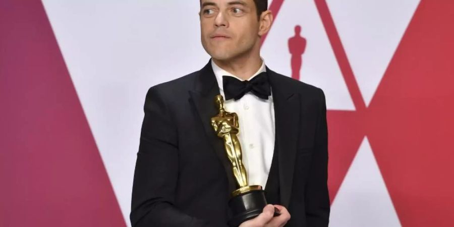 Rami Malek («Bohemian Rhapsody») hat als bester Hauptdarsteller einen Oscar gewonnen. Foto: Jordan Strauss/Invision