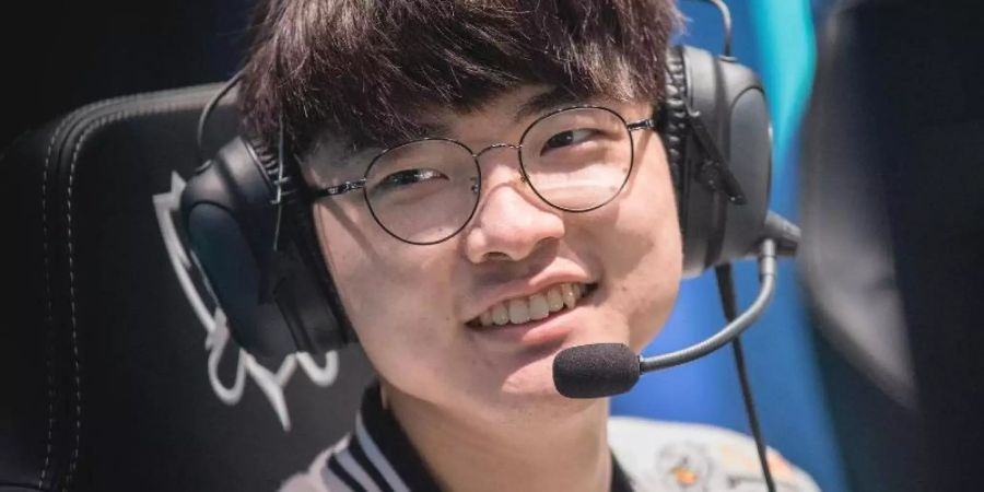 LoL-Startspieler Lee «Faker» Sang-hyeok gehört zu Forbes' 30 unter 30 in Asien. Foto: Colin Young-Wolf/Riot Games