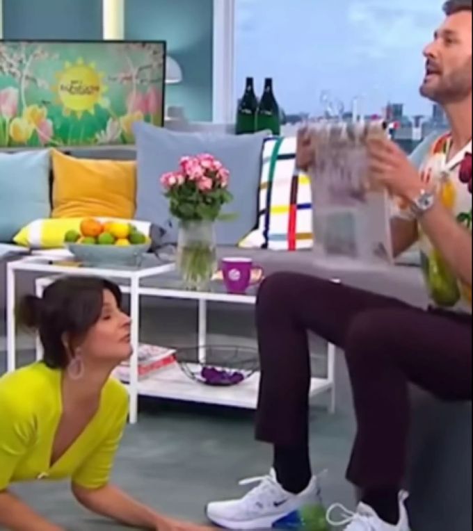 Mit diesem «Witz» machte sich das Sat.1-Frühstücksfernsehen unbeliebt. sat.1-frühstücksfernsehen