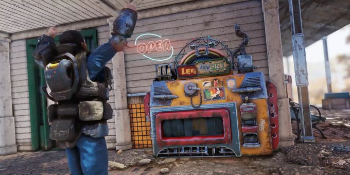 In Fallout 76 können Spieler nun ihre legendären Gegenstände gegen Legendär-Scheine eintauschen. Fallout 76 Screenshot