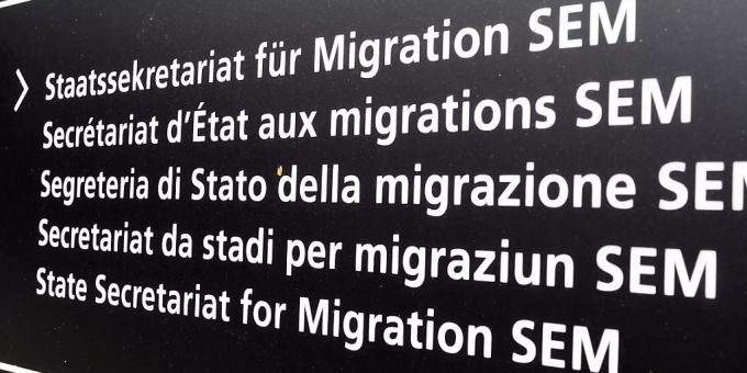 Das Staatssekretariat für Migration (SEM). SEM