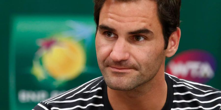 Roger Federer spricht