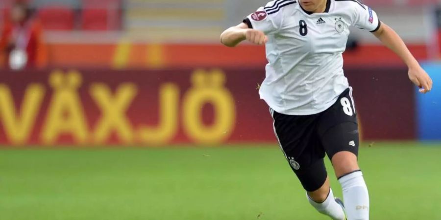 Ex-Nationalspielerin Nadine Kessler leitet das UEFA-Sonderprogramm. Foto: Carmen Jaspersen
