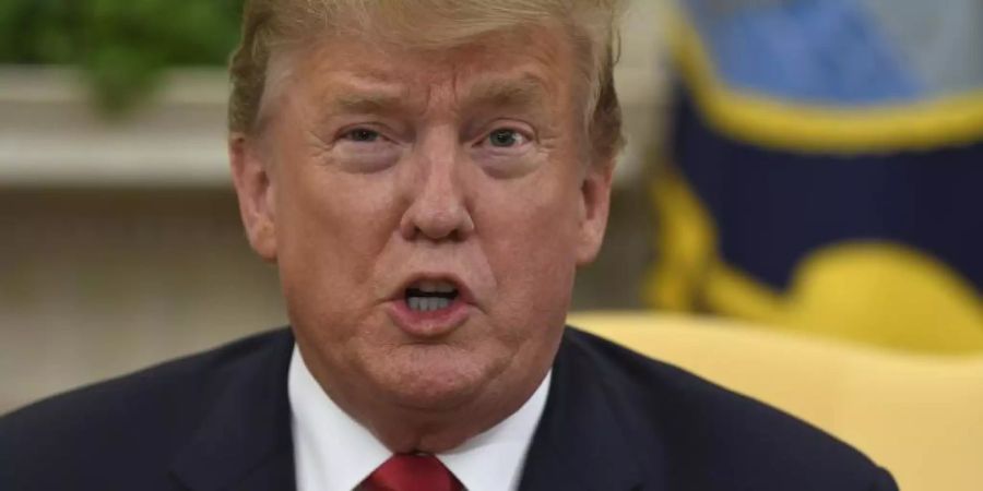 US-Präsident Donald Trump hat nach einer Statistik der «Washington Post» die Grenze von 10.000 Falschbehauptungen während seiner Amtszeit gesprengt. Foto: Susan Walsh/AP