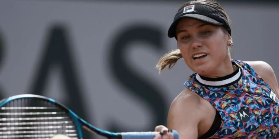 Sofia Kenin muss ihre Teilnahme an den US Open absagen. Foto: Thibault Camus/AP/dpa